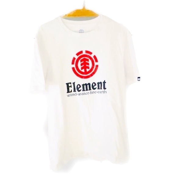 ELEMENT White tee  size Large - Picture 1 of 4